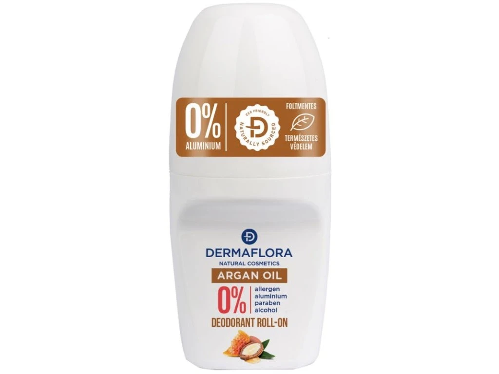 حماية فعالة ضد رائحة العرق مع تغذية وتهدئة البشرة بزيت الاركان من DERMAFLORA