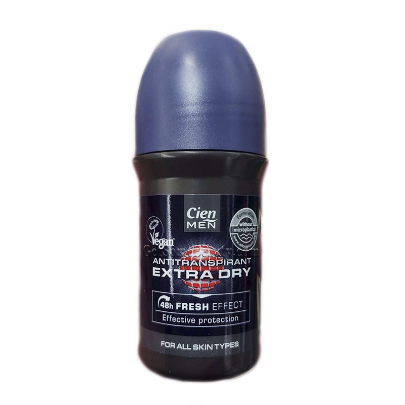 رول تعرق رجالي Extra Dry انتعاش طول اليوم من cien men