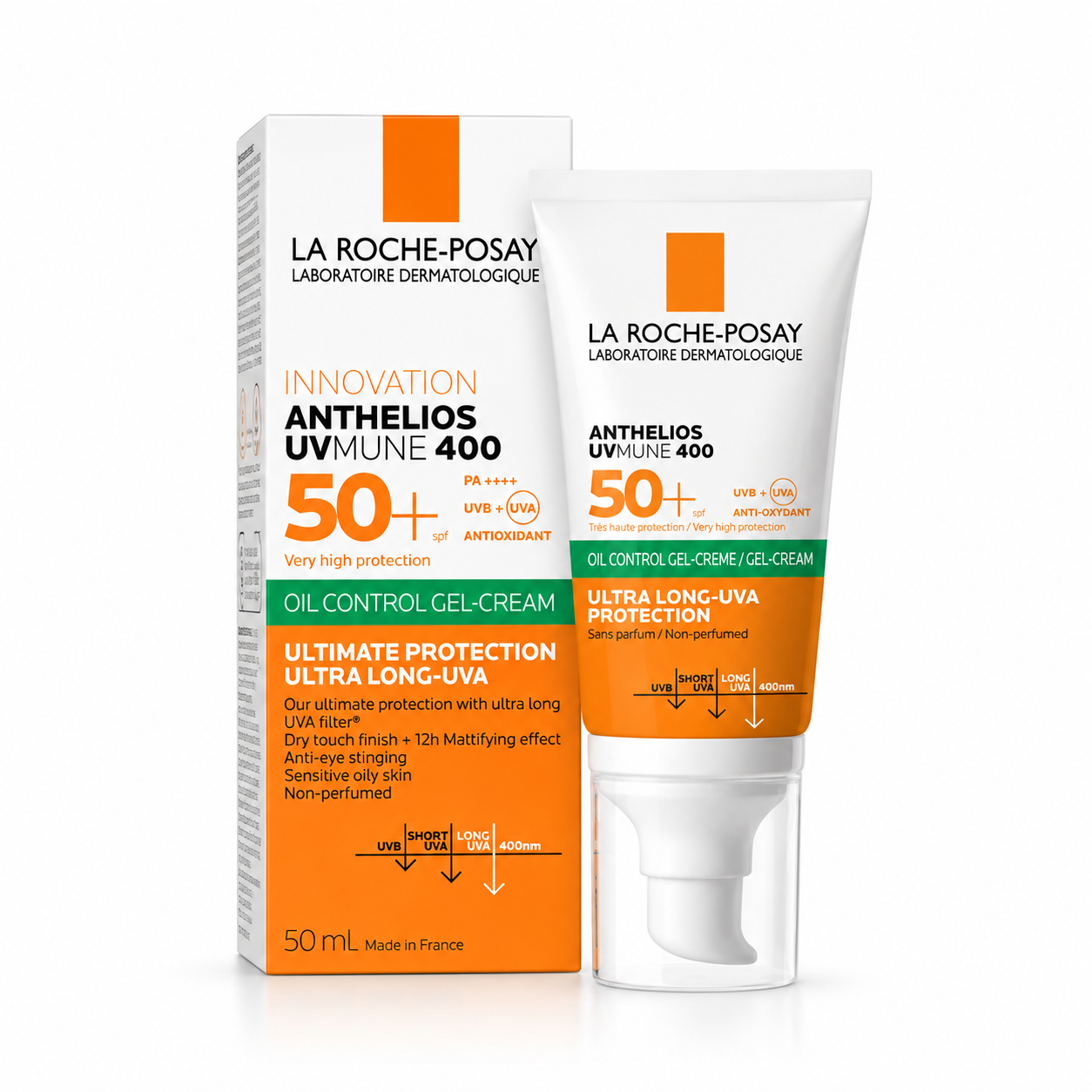 واقي شمس متطور يوفر حماية عالية جداً (SPF 50+) للبشرة الدهنية والحساسة من LA ROCHE POSAY