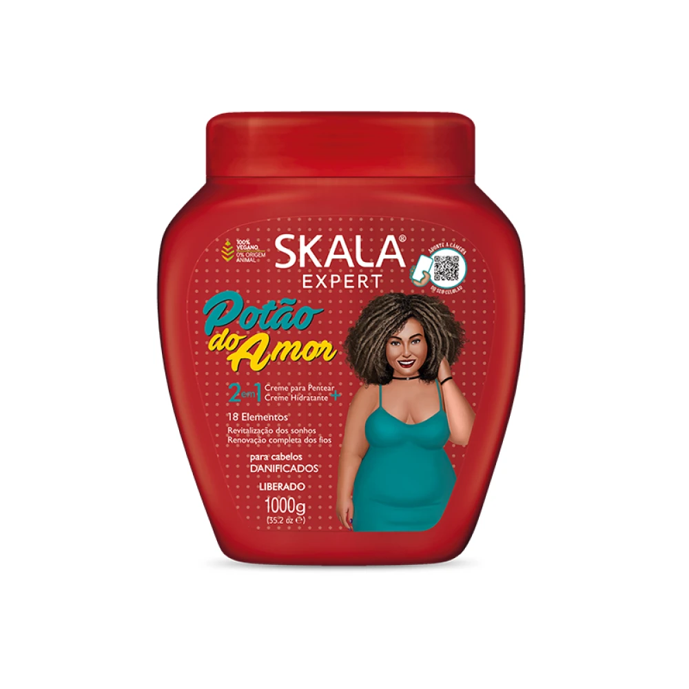 كريم وماسك لاصلاح الشعر التالف من SKALA