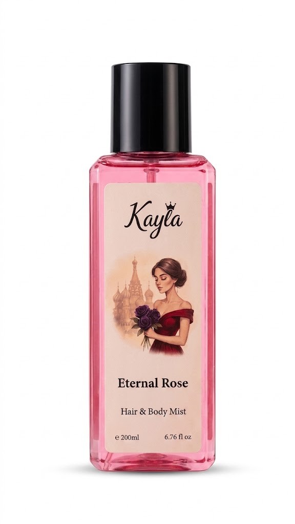 سبلاش الجسم والشعر إيتيرنال روز من KAYLA