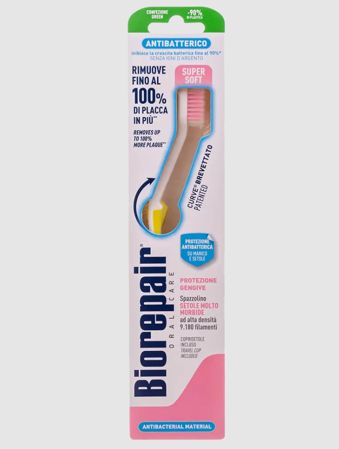 فرشاة أسنان فائقة النعومة ومضادة للبكتيريا من BIOREPAIR