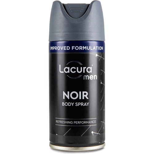 معطر جسم رجالي noir انتعاش طول اليوم من Lacura