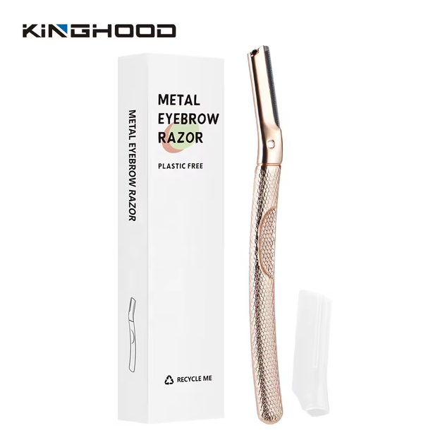 شفرات حلاقة الحواجب والوجهه المعدنية من KINGHOOD