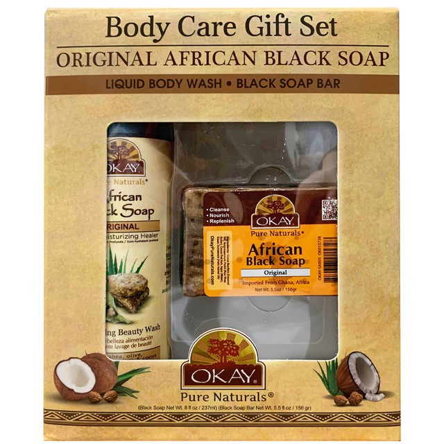 سيت هدايا متكامل للعناية بالجسم من OKAY