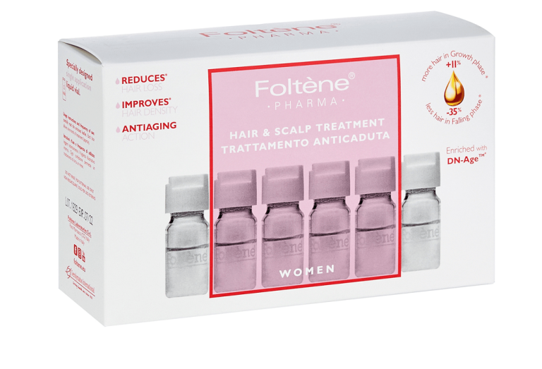 امبولات علاج مكثف للنساء اللواتي يعانين من تساقط الشعرمن FOLTENE