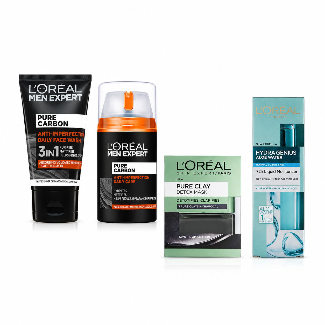 مجموعة هدايا مثالية للرجال الذين يرغبون في الحصول على بشرة صحية من L'OREAL PARIS