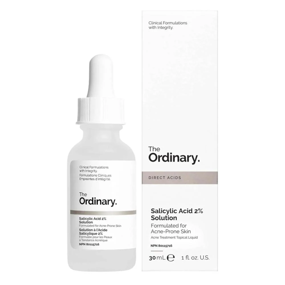 سيروم حمض الساليسيليك 2% للبشرة المعرضة للشوائب وحب الشباب من the ordinary