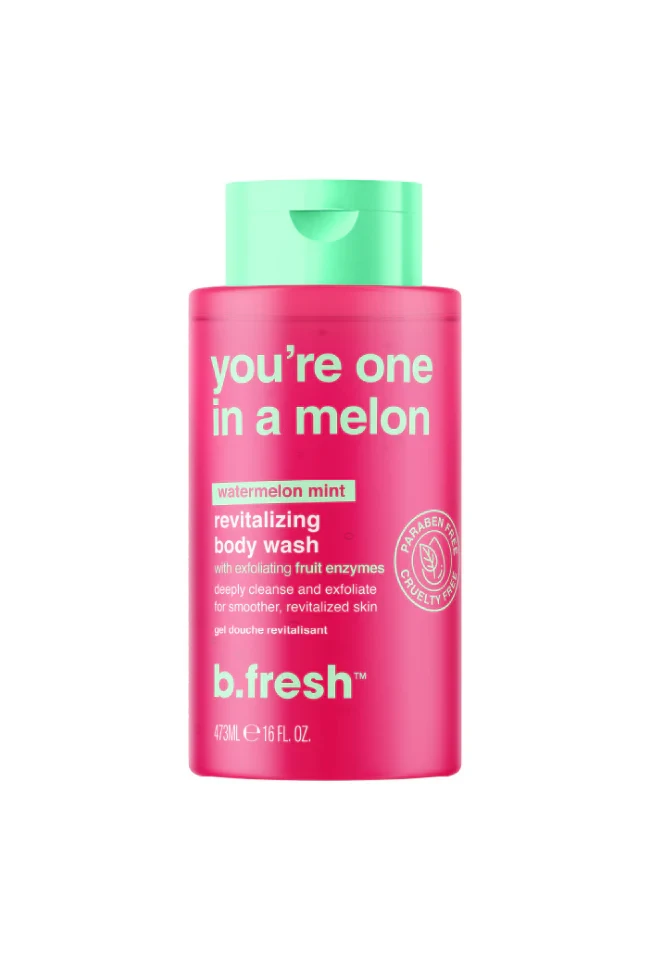 غسول الجسم بالبطيخ والنعناع لتنقية وتنشيط البشرة من B.FRESH