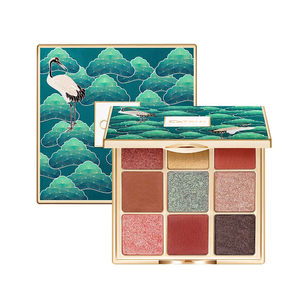 باليت ظلال العيون C01 9 Colors Eyeshadow Palette من CATKIN