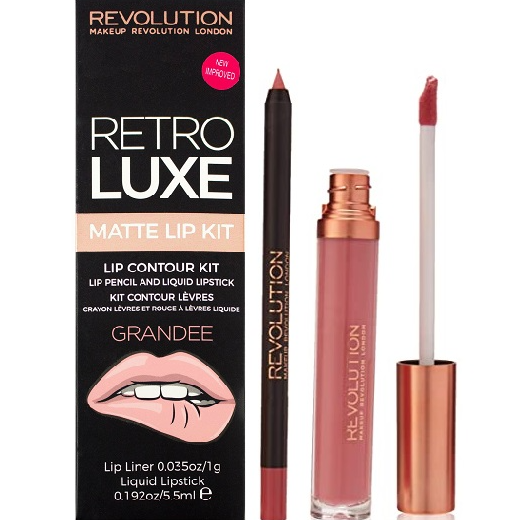 كت متكامل لتحديد وتلوين الشفاه من REVOLUTION