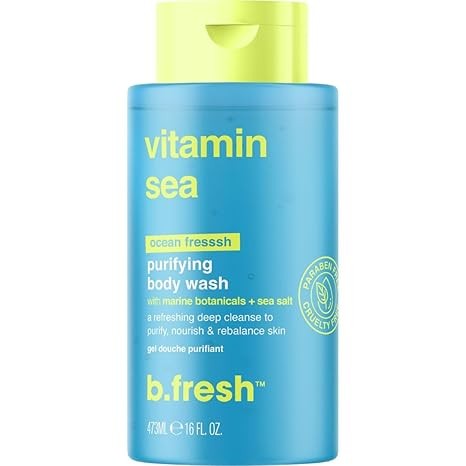 غسول الجسم بمستخلصات بحرية وملح البحر ينقي البشرة ويجددها من B.FRESH