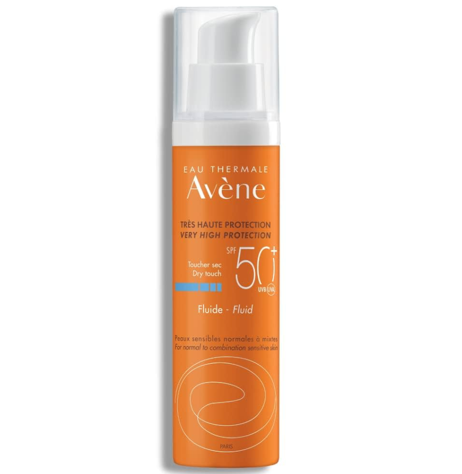 واقي سائل لحماية البشرة من الشمس بحماية عالية SPF 50+ من Avene