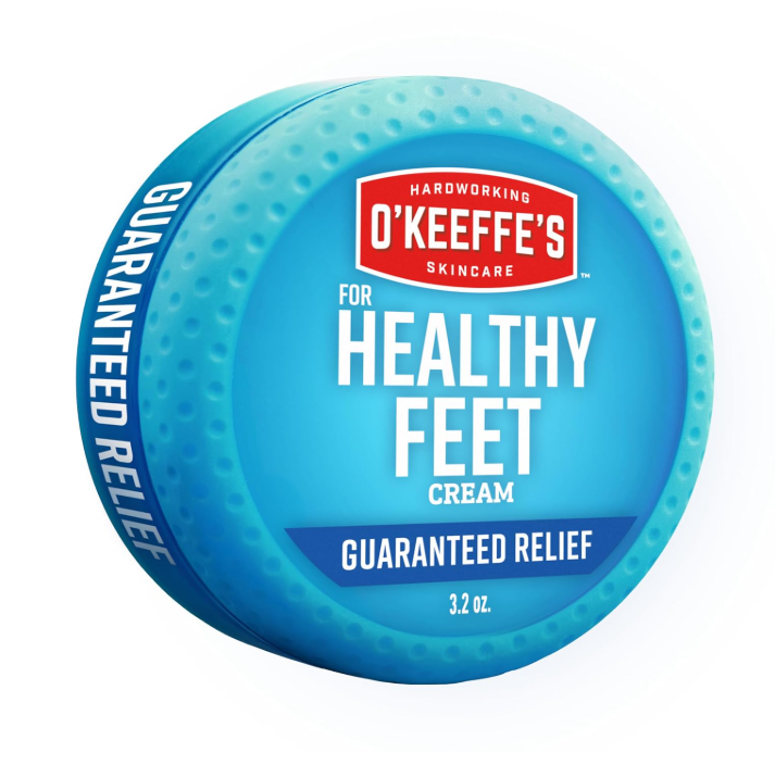 معالج القدم لترطيب وإصلاح الأقدام شديدة الجفاف والمتشققة من O’KEEFFE’S