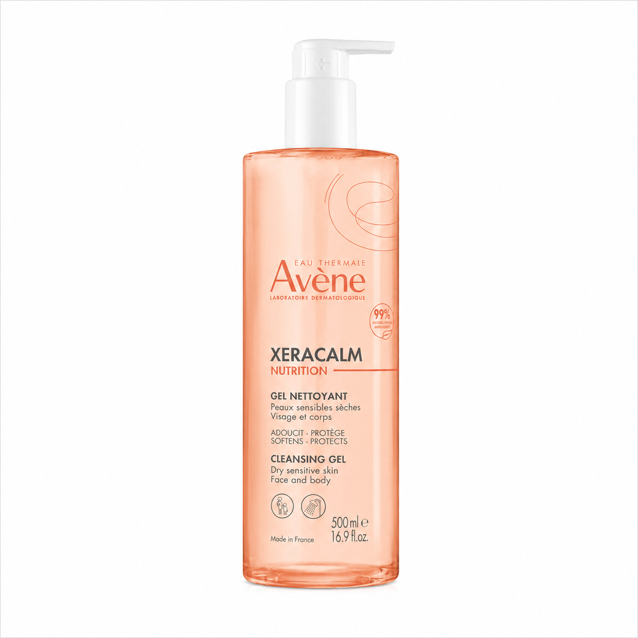 جل منظف للبشرة الجافة من AVENE