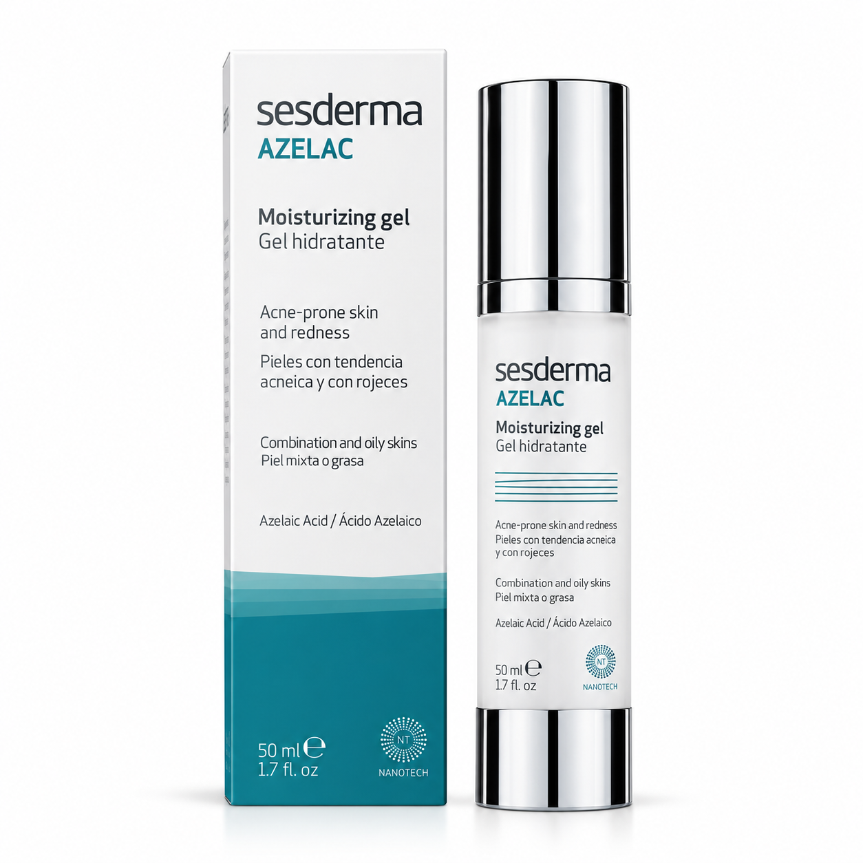 جل أزيلاك المرطب من SESDERMA