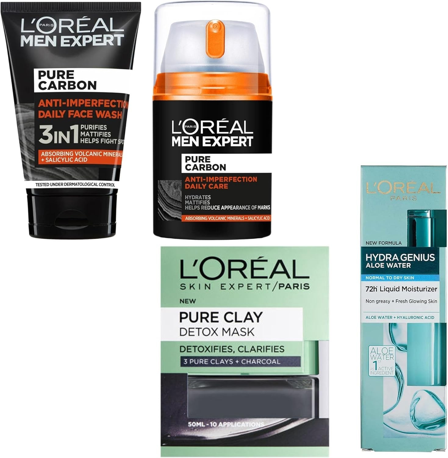 مجموعة هدايا مثالية للرجال الذين يرغبون في الحصول على بشرة صحية من L'OREAL PARIS