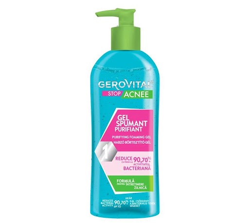 جل رغوي منظف للبشرة الدهنية والمعرضة لحب الشباب من GEROVITAL