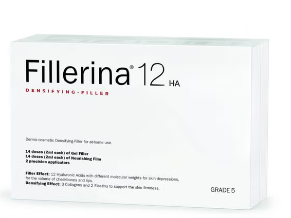 مجموعة 12 HA - 5 للعناية بالبشرة ومعالجة التجاعيد العميقة من FILLERINA