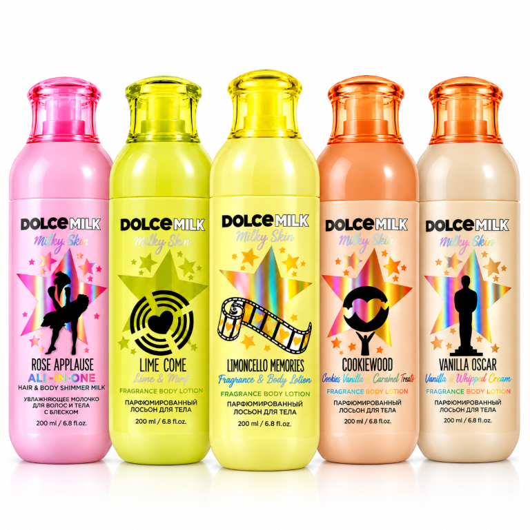لوشنات مرطبة و معطرة للجسم بعطور جميلة وفواحة من DOLCE MILK