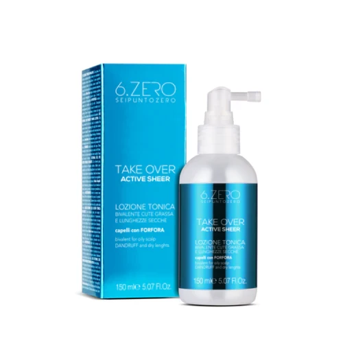 لوشن علاجي لفروة الرأس لمكافحة القشرة وتهدئة فروة الرأس المتهيجة من SIX ZERO