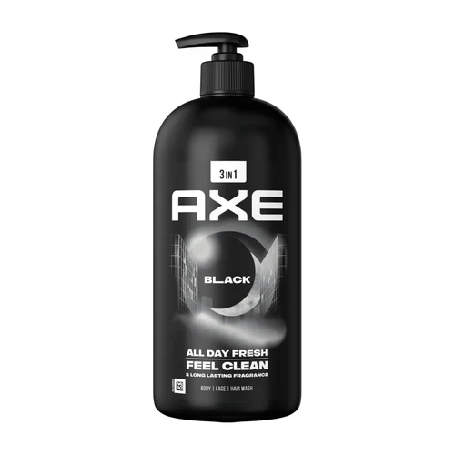 غسول رجالي آكس بلاك 3 في 1 من AXE