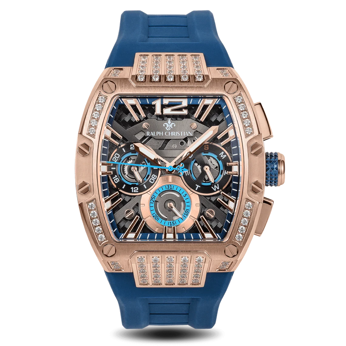 ساعة The Intrepid Sport Ice Royal Blue من Ralph Christian