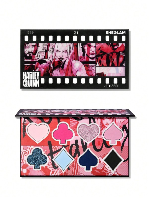 ظلال العيون Harley Quinn X Mad Love Color Palette من SHEGLAM