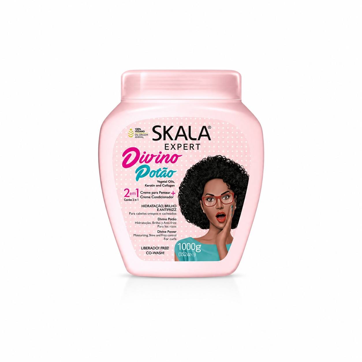 كريم لتصفيف الشعر وكريم مرطب من SKALA
