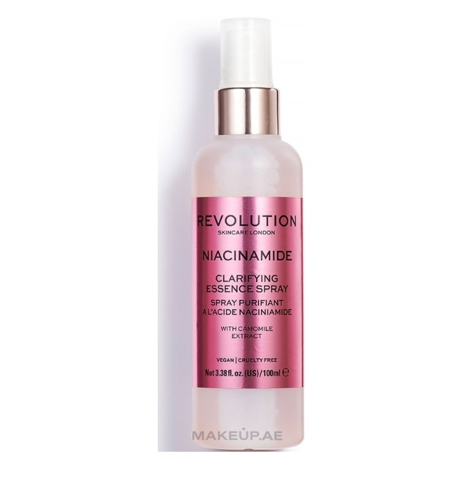 سبراي بالنياسيناميد لتنقية البشرة وتقليل الشوائب مع تهدئة الاحمرار من REVOLUTION