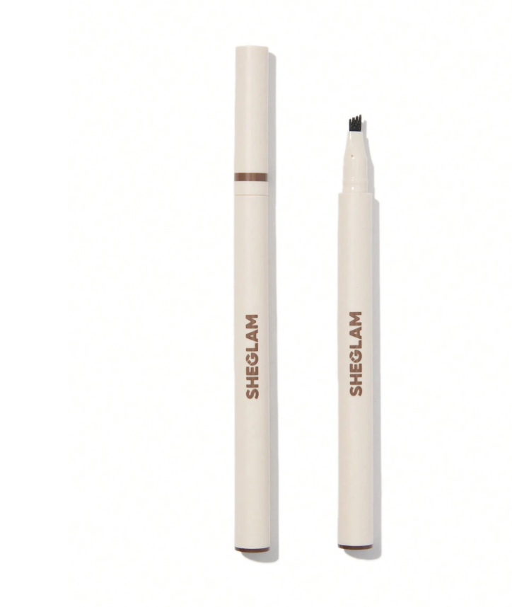 SHEGLAM Feather Better Liquid Eyebrow Pencil-Dark Brown Long Lasting Eyebrow