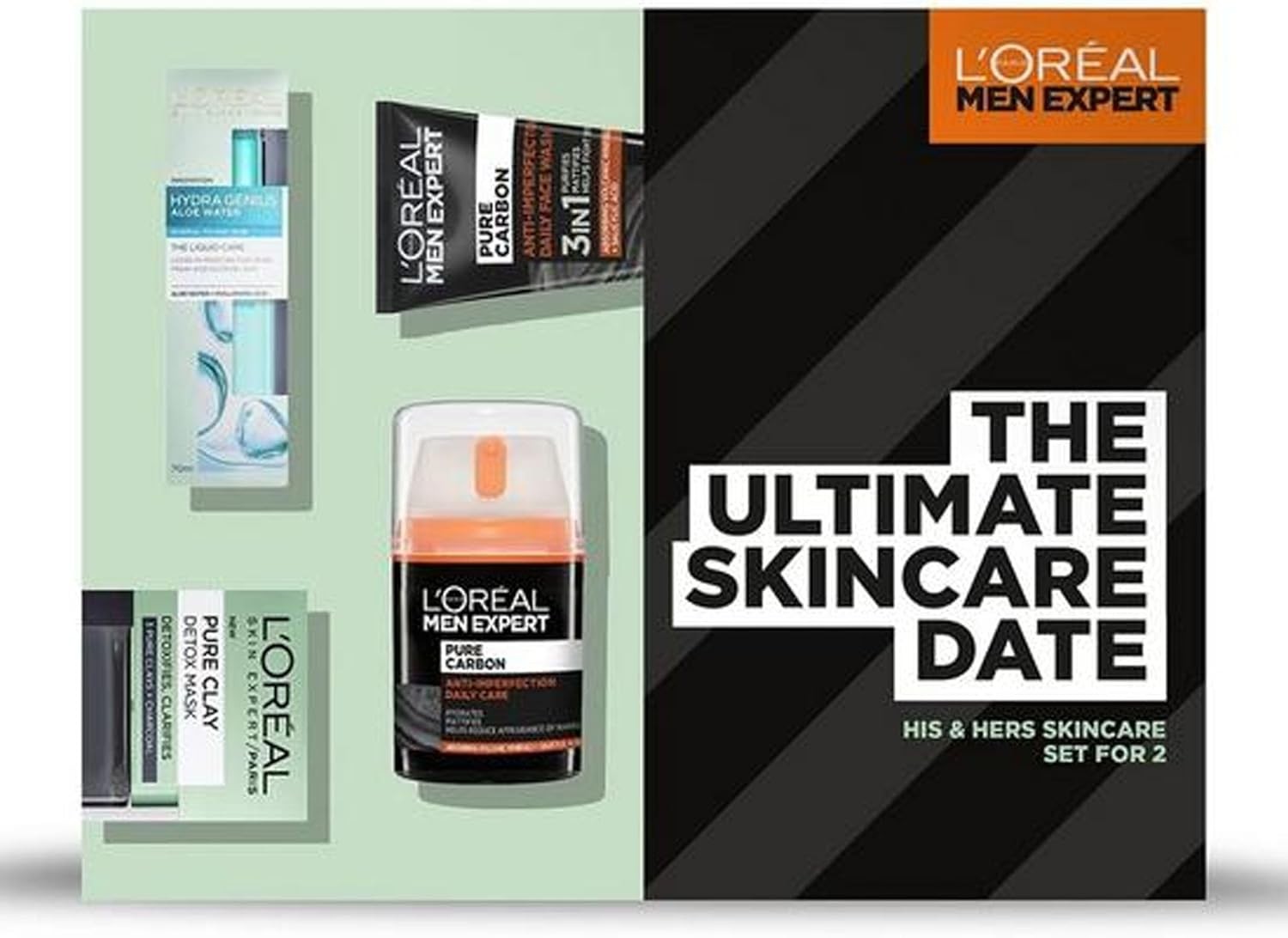 مجموعة هدايا مثالية للرجال الذين يرغبون في الحصول على بشرة صحية من L'OREAL PARIS