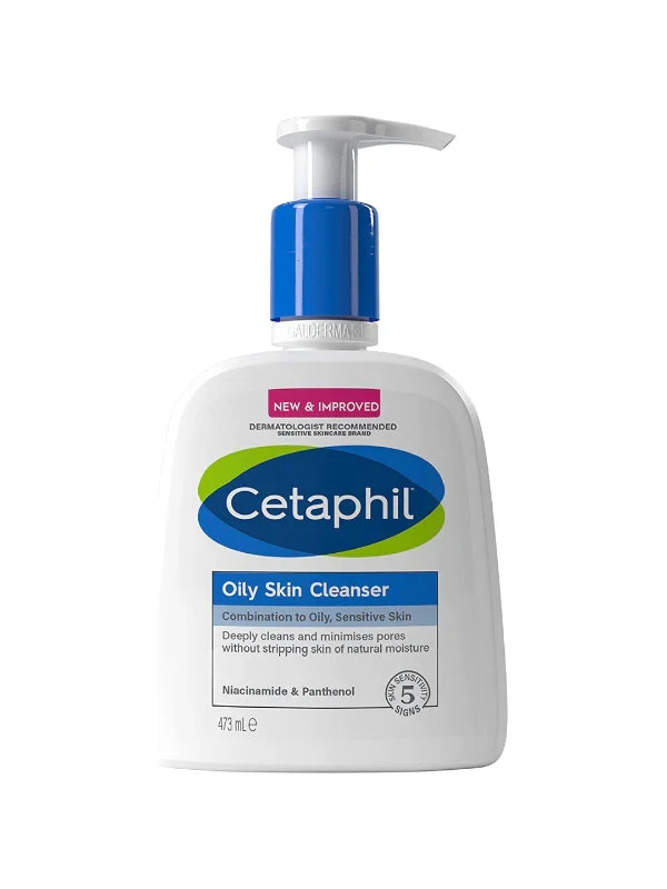 غسول للبشرة الدهنية إلى المختلطة والحساسة من Cetaphil