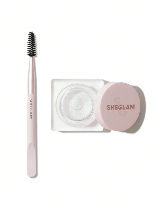 جل تثبيت الحواجب الشفاف Set Me Up Brow Hold من SHEGLAM