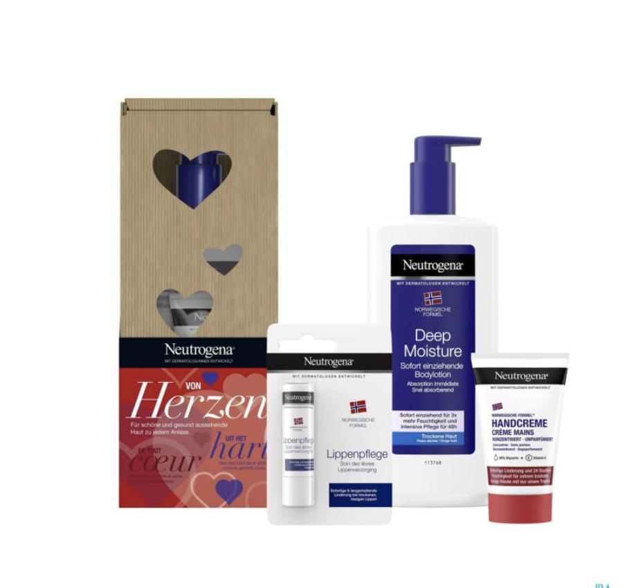 مجموعة عناية متكاملة مصممة خصيصًا للبشرة الجافة من Neutrogena