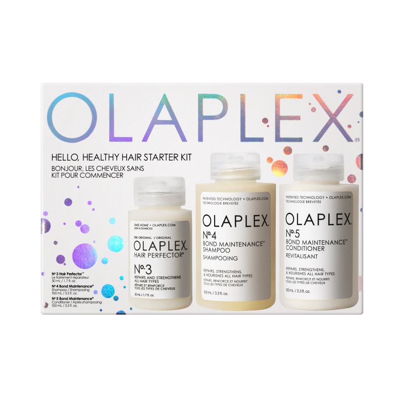 مجموعة "Hello, Healthy Hair Starter Kit" من Olaplex