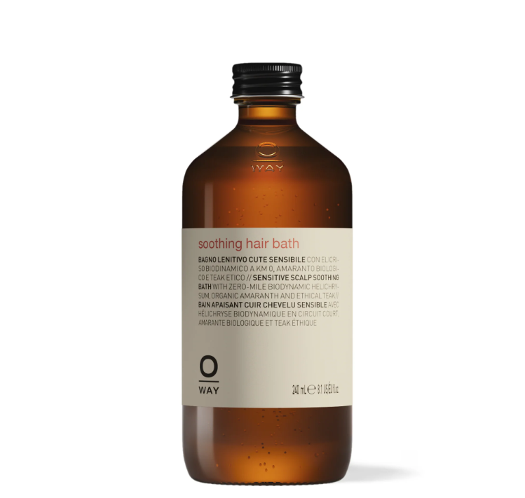 شامبو منعم للشعر المجعد والمتطايرSmoothing Hair Bath من OWAY