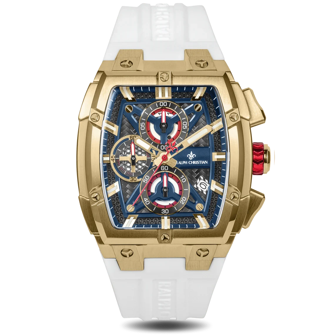 ساعة The Polaris Chrono Ice White من Ralph Christian