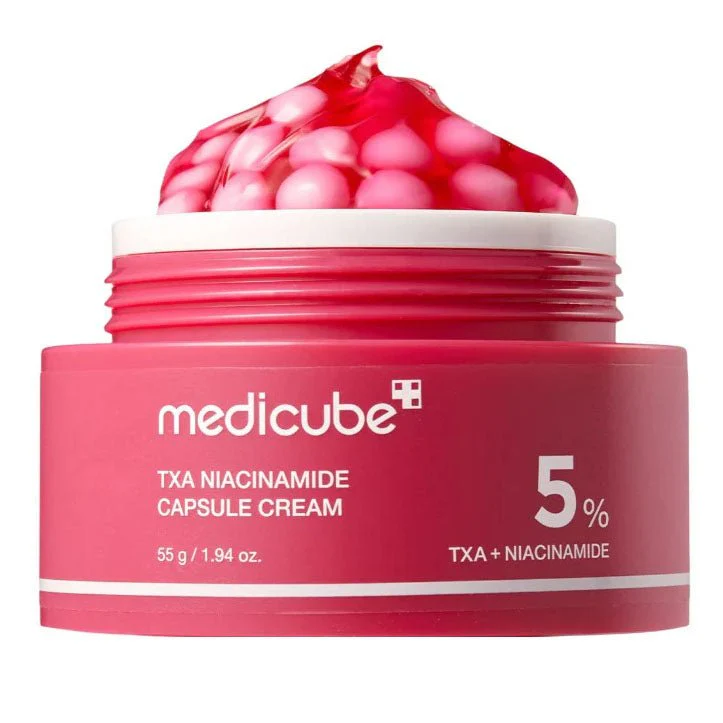 كريم تفتيح يوحد اللون ويمنحكِ بشرة مشرقة وشفافة من medicube