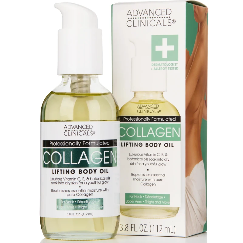 زيت الكولاجين لشد الجسم Collagen Lifting Body Oil من advanced clinicals
