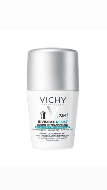 مزيل التعرق Invisible Resist لمدة 72 ساعه من Vichy