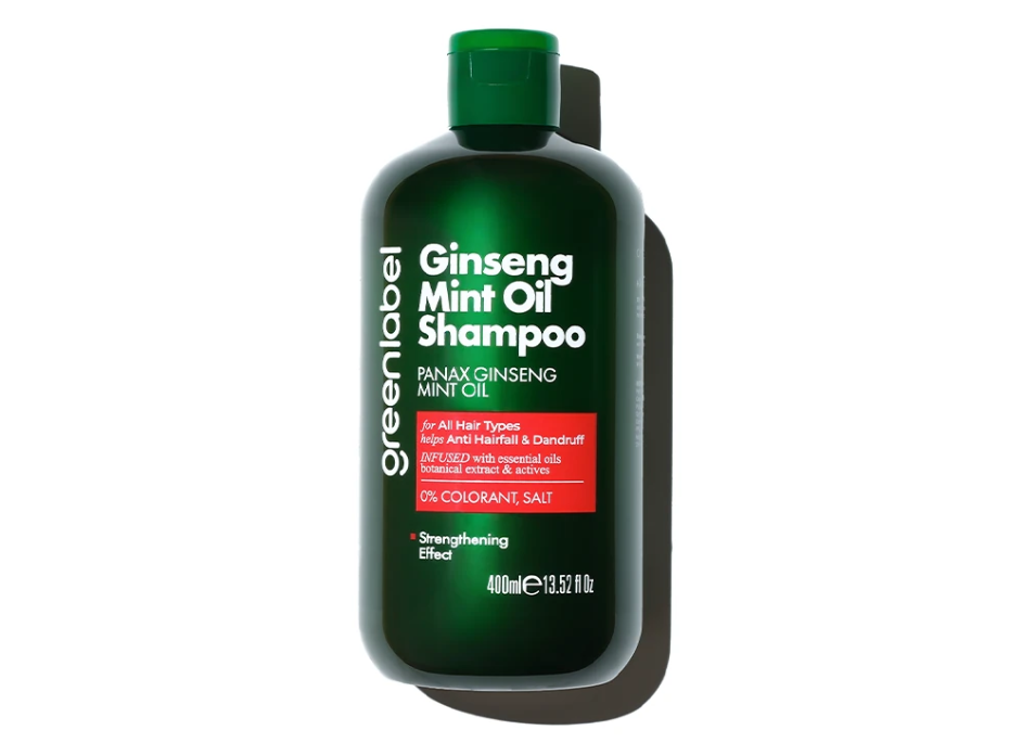 شامبو الجينسينج وزيت النعناع من GREENLABL