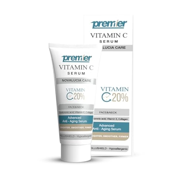 سيروم فيتامين C بتركيز 20% لمكافحة الشيخوخة من PREMIER