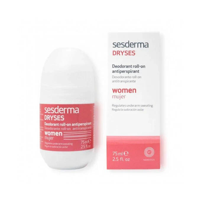 مزيل تعرق نسائي ينظم التعرق الزائد ويمنحكِ حماية قصوى وراحة تدوم من SESDERMA