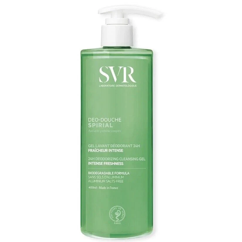 جل استحمام و مزيل للعرق SVR Spirial Deo-Douche من SVR