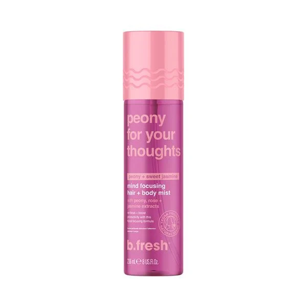 معطر الشعر والجسم منعش يجمع بين روائح الفاوانيا والياسمين لإضفاء لمسة من الهدوء من B.FRESH