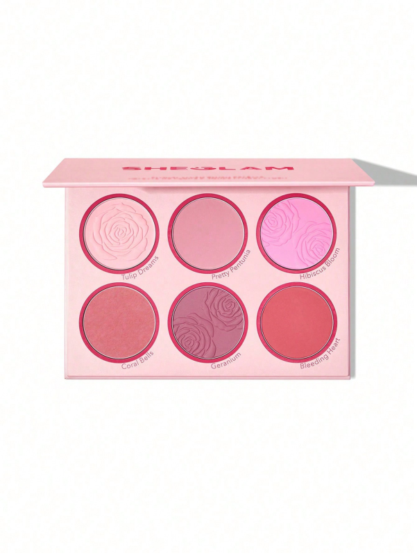 باليت أحمر الخدود Floral Flush Blush Palette pink من Sheglam