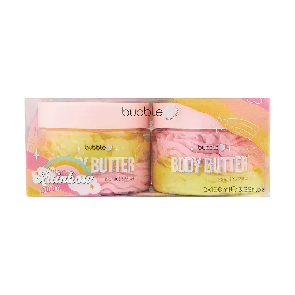 سيت هدايا زبدة الجسم رحلة استوائية لبشرتك من من BUBBLET