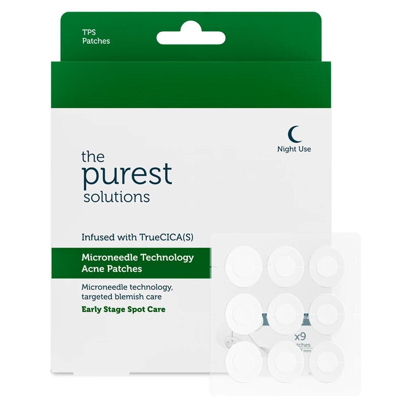 لصقات حب الشباب المتقدمة بتقنية الإبر الدقيقة المغمورة بمركب من THE PUREST