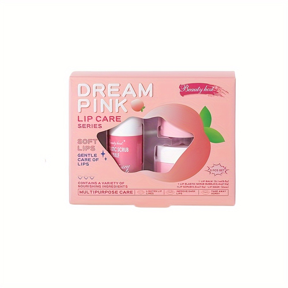 مجموعة متكاملة للعناية بالشفاه من Dream Pink